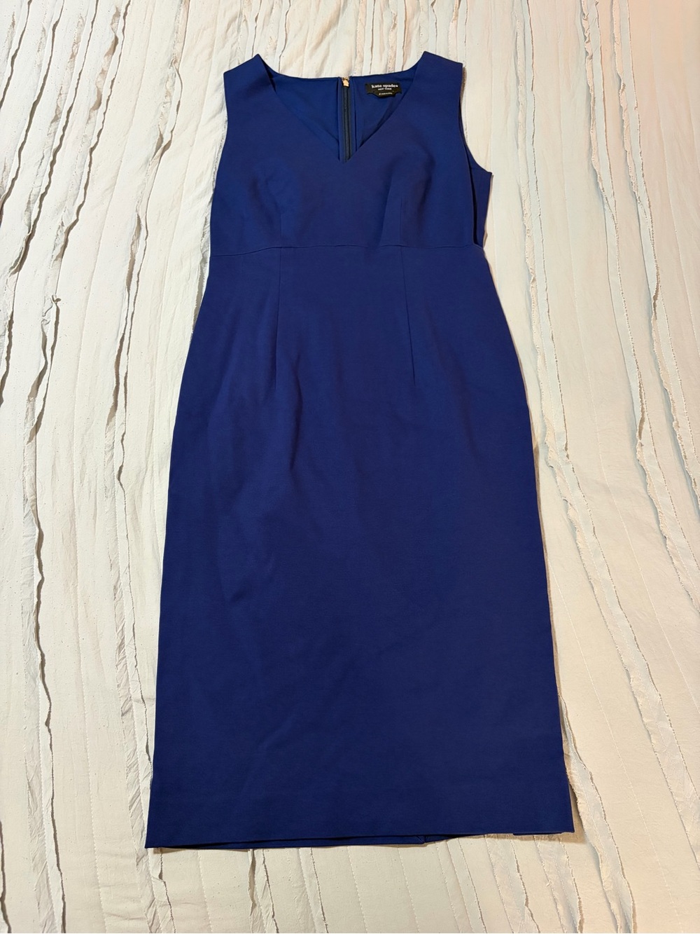 Kate Spade Sleeveless V-neck Ponte Dress | Size 6